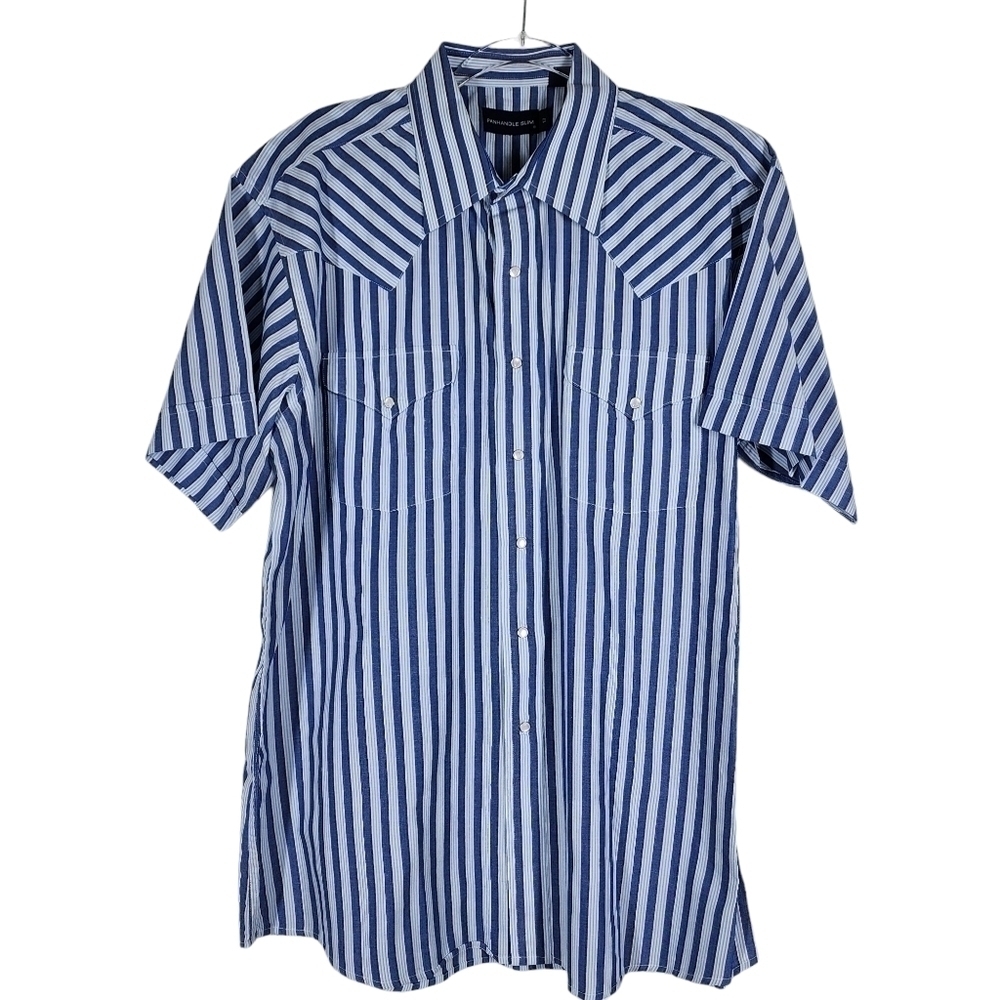 PANHANDLE SLIM PEARL SNAP SHORT SLEEVE SHIRT